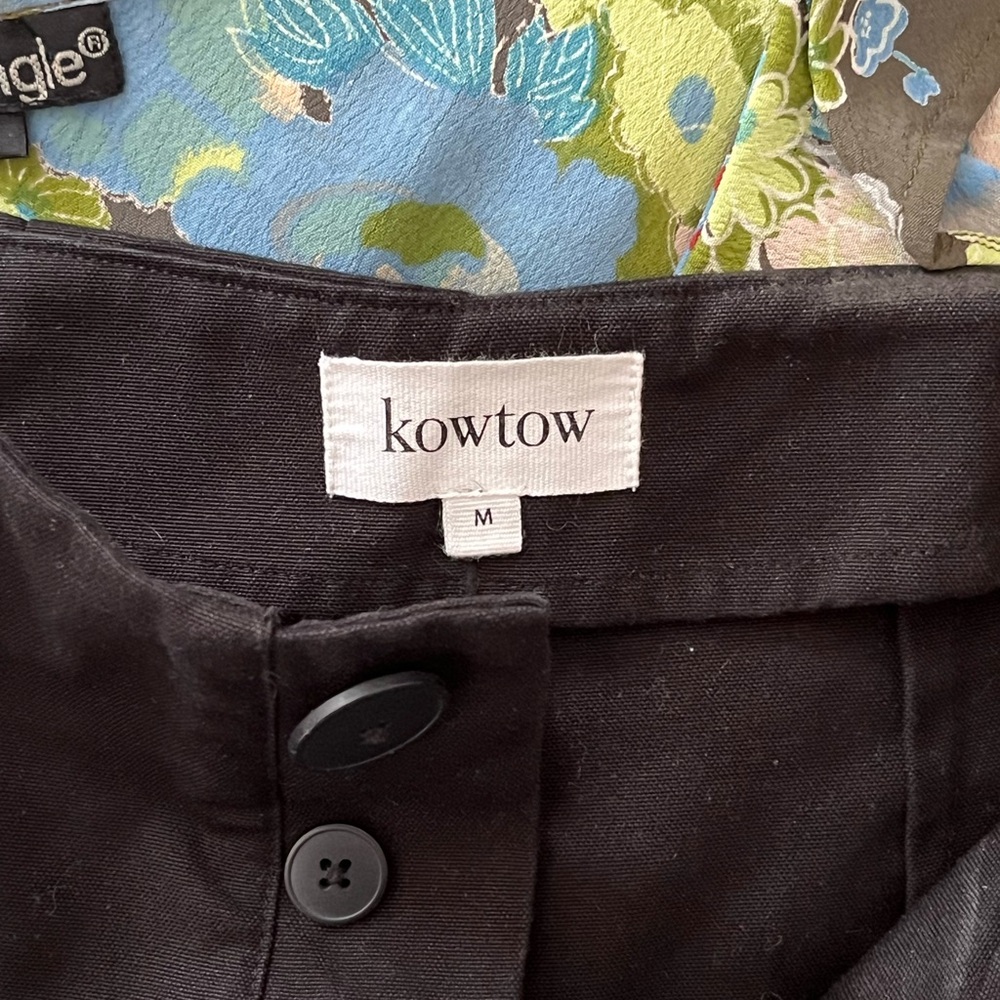 KOWTOW pleated trousers